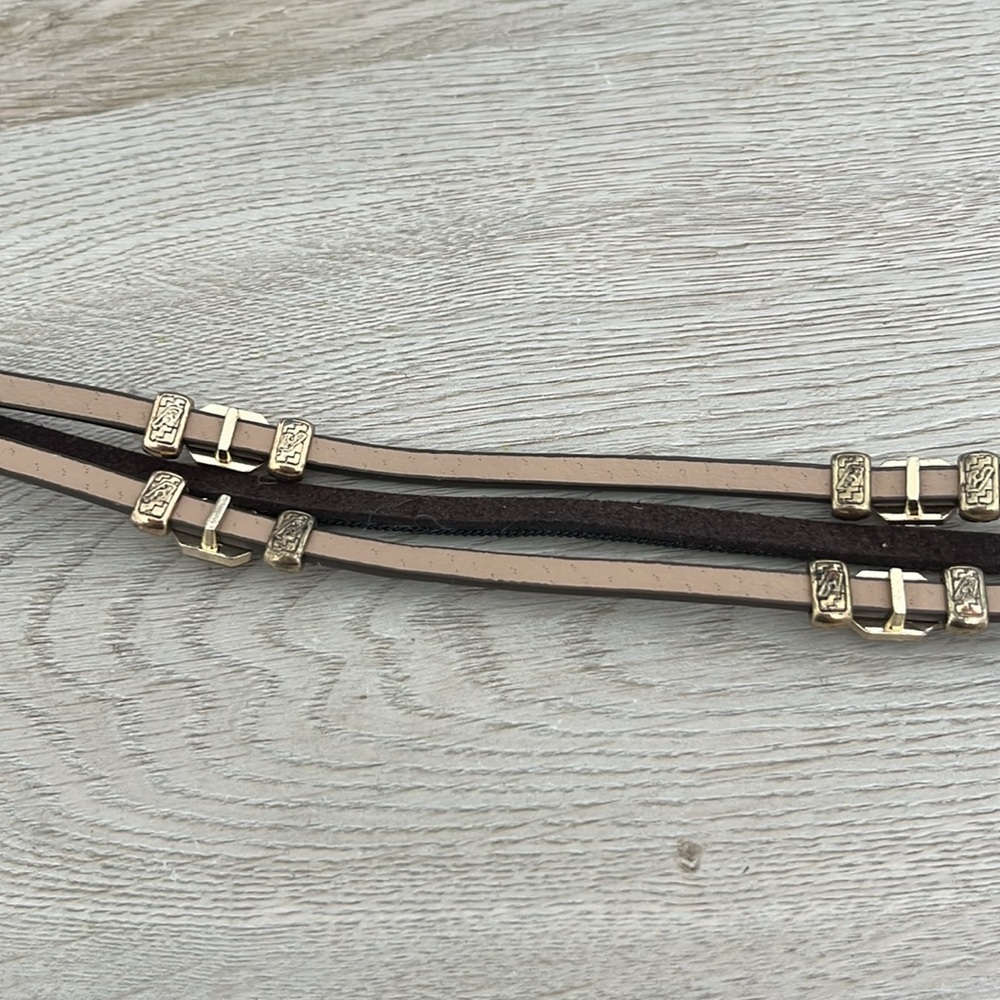 Faux Leather Magnetic Choker Necklace - Picture 6 of 6